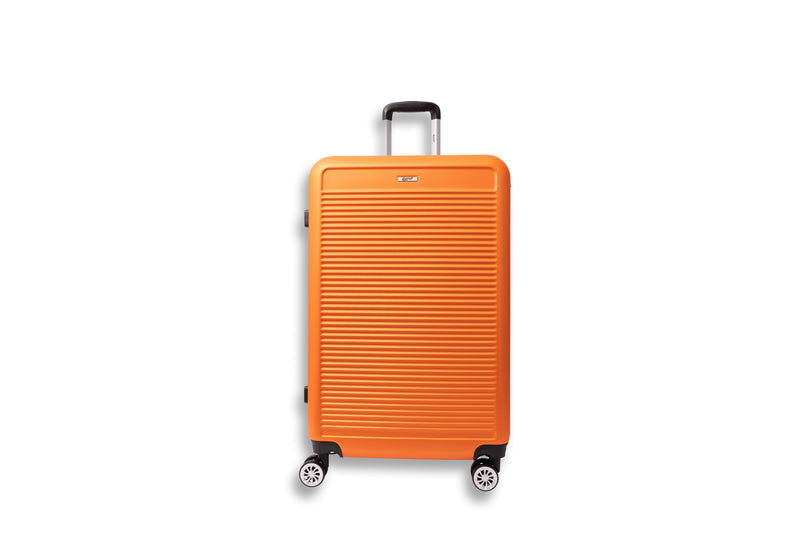 Everest Hardside Luggage ABS Hard-Shell Spinner/Suitcase Set with 8 Wheels - 71cm / 28 inches, 61cm / 24 inches, 55cm / 20 inches 3 Piece Set (20", 24",28")