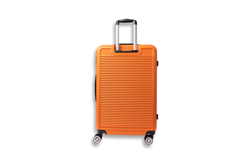 Everest Hardside Luggage ABS Hard-Shell Spinner/Suitcase Set with 8 Wheels - 71cm / 28 inches, 61cm / 24 inches, 55cm / 20 inches 3 Piece Set (20", 24",28")