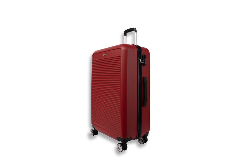 Everest Hardside Luggage ABS Hard-Shell Spinner/Suitcase Set with 8 Wheels - 71cm / 28 inches, 61cm / 24 inches, 55cm / 20 inches 3 Piece Set (20", 24",28")