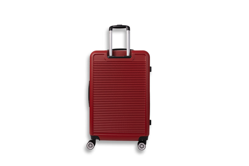 Everest Hardside Luggage ABS Hard-Shell Spinner/Suitcase Set with 8 Wheels - 71cm / 28 inches, 61cm / 24 inches, 55cm / 20 inches 3 Piece Set (20", 24",28")