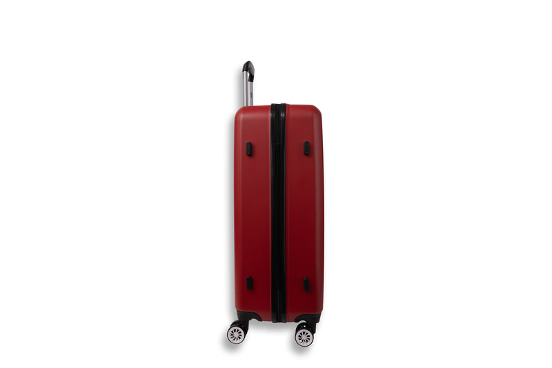 Everest Hardside Luggage ABS Hard-Shell Spinner/Suitcase Set with 8 Wheels - 71cm / 28 inches, 61cm / 24 inches, 55cm / 20 inches 3 Piece Set (20", 24",28")