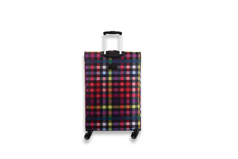 Highbury Polyester Luggage Set with 8 Rolling Spinner/Suitcase Set with 8 Wheels - 71cm / 28 inches, 61cm / 24 inches, 55cm / 18 inches