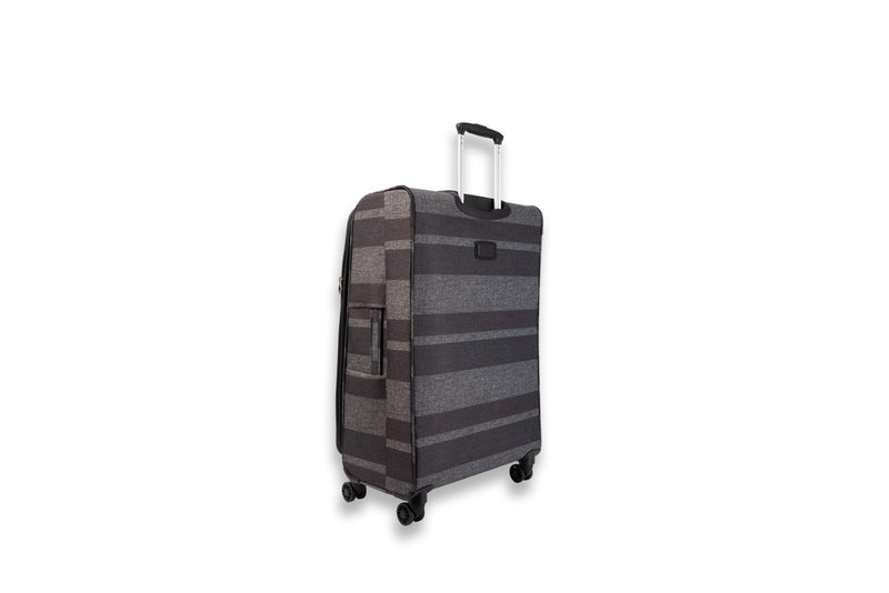 Highbury Polyester Luggage Set with 8 Rolling Spinner/Suitcase Set with 8 Wheels - 71cm / 28 inches, 61cm / 24 inches, 55cm / 18 inches