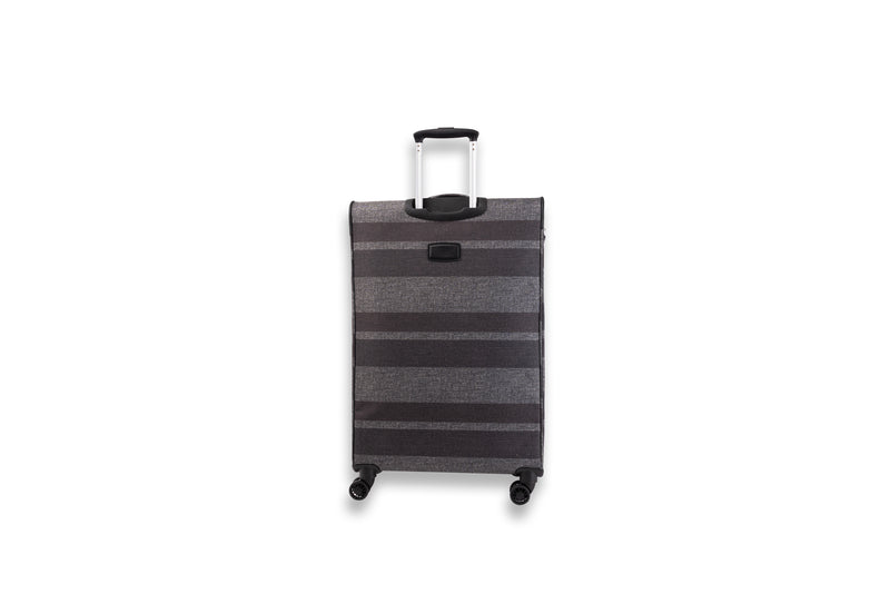 Highbury Polyester Luggage Set with 8 Rolling Spinner/Suitcase Set with 8 Wheels - 71cm / 28 inches, 61cm / 24 inches, 55cm / 18 inches