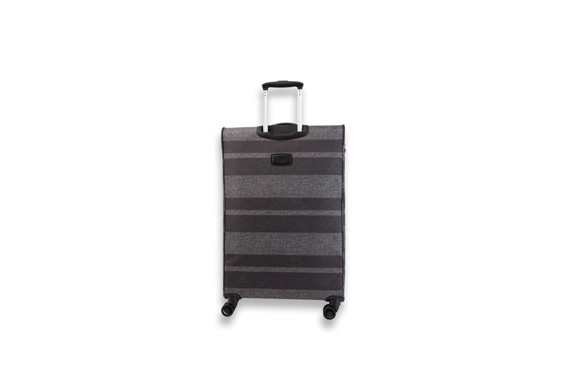 Highbury Polyester Luggage Set with 8 Rolling Spinner/Suitcase Set with 8 Wheels - 71cm / 28 inches, 61cm / 24 inches, 55cm / 18 inches