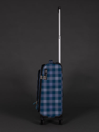 Highbury 3-Piece Luggage Set with 8 Spinner Wheels – Polyester Suitcases 20", 24", 28" (Cabin, Medium & Large)