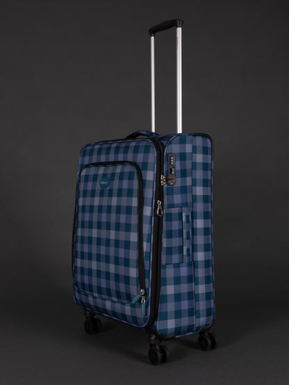 Highbury 3-Piece Luggage Set with 8 Spinner Wheels – Polyester Suitcases 20", 24", 28" (Cabin, Medium & Large)