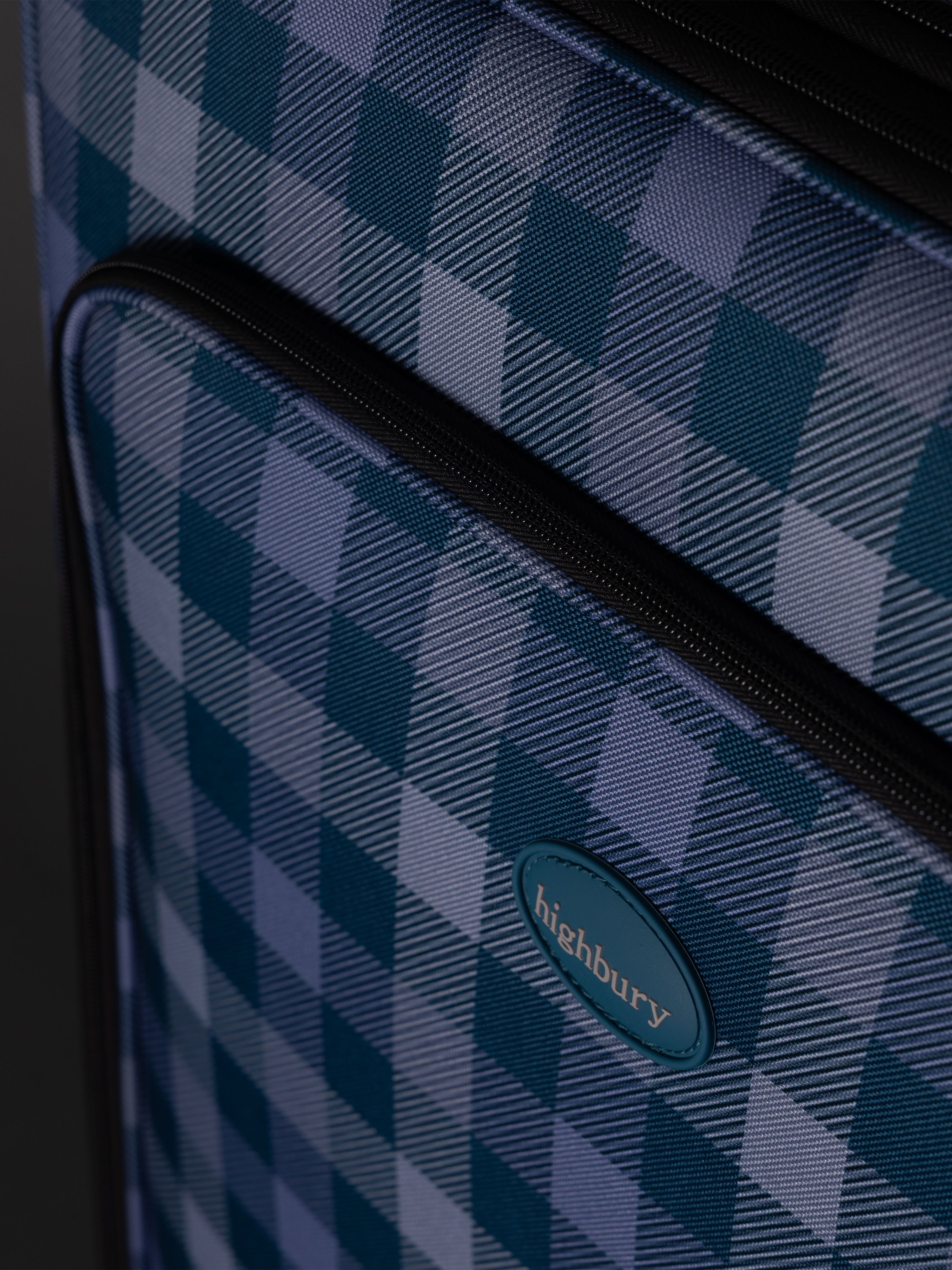 Highbury 3-Piece Luggage Set with 8 Spinner Wheels – Polyester Suitcases 20", 24", 28" (Cabin, Medium & Large)