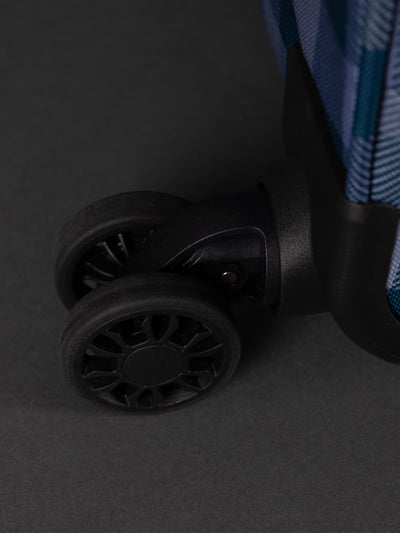 Highbury 3-Piece Luggage Set with 8 Spinner Wheels – Polyester Suitcases 20", 24", 28" (Cabin, Medium & Large)