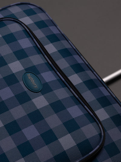 Highbury 3-Piece Luggage Set with 8 Spinner Wheels – Polyester Suitcases 20", 24", 28" (Cabin, Medium & Large)