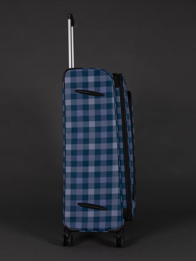 Highbury 3-Piece Luggage Set with 8 Spinner Wheels – Polyester Suitcases 20", 24", 28" (Cabin, Medium & Large)