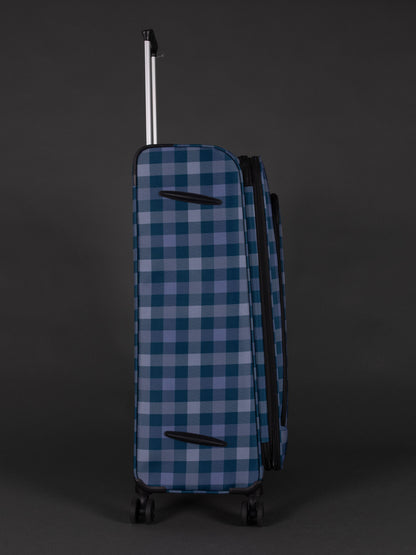 Highbury 3-Piece Luggage Set with 8 Spinner Wheels – Polyester Suitcases 20", 24", 28" (Cabin, Medium & Large)