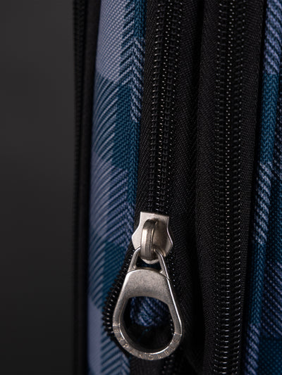 Highbury 3-Piece Luggage Set with 8 Spinner Wheels – Polyester Suitcases 20", 24", 28" (Cabin, Medium & Large)