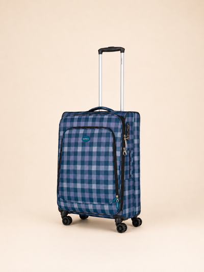 Highbury 3-Piece Luggage Set with 8 Spinner Wheels – Polyester Suitcases 20", 24", 28" (Cabin, Medium & Large)