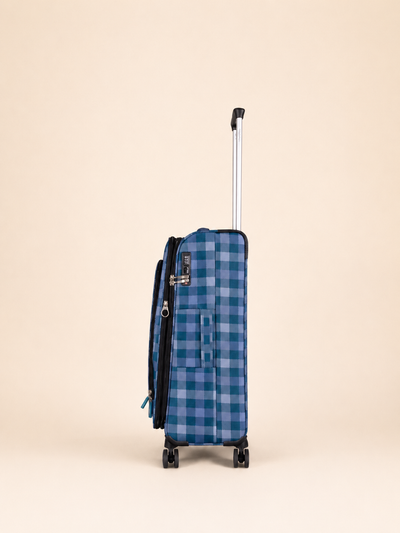Highbury 3-Piece Luggage Set with 8 Spinner Wheels – Polyester Suitcases 20", 24", 28" (Cabin, Medium & Large)