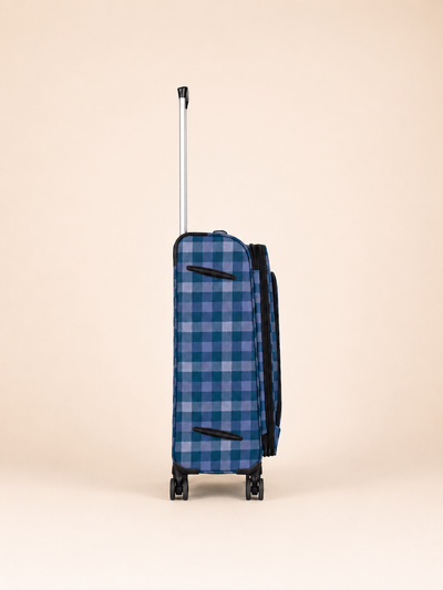 Highbury 3-Piece Luggage Set with 8 Spinner Wheels – Polyester Suitcases 20", 24", 28" (Cabin, Medium & Large)
