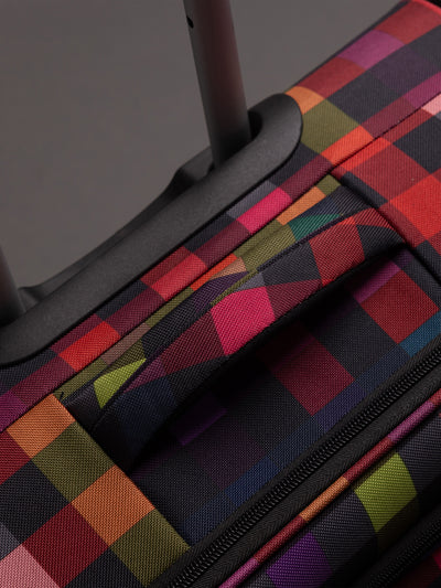 Highbury 3-Piece Luggage Set with 8 Spinner Wheels – Polyester Suitcases 20", 24", 28" (Cabin, Medium & Large)