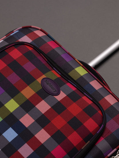 Highbury 3-Piece Luggage Set with 8 Spinner Wheels – Polyester Suitcases 20", 24", 28" (Cabin, Medium & Large)