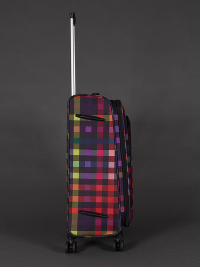 Highbury 3-Piece Luggage Set with 8 Spinner Wheels – Polyester Suitcases 20", 24", 28" (Cabin, Medium & Large)