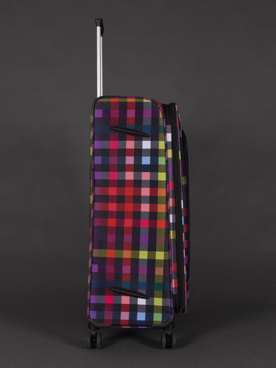 Highbury 3-Piece Luggage Set with 8 Spinner Wheels – Polyester Suitcases 20", 24", 28" (Cabin, Medium & Large)