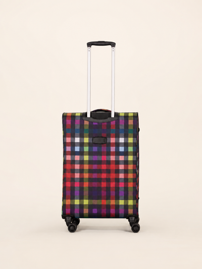Highbury 3-Piece Luggage Set with 8 Spinner Wheels – Polyester Suitcases 20", 24", 28" (Cabin, Medium & Large)