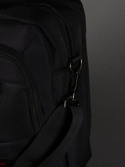 Highbury Black Business Bag – Professional Laptop Briefcase with Organiser Sections & Shoulder Strap