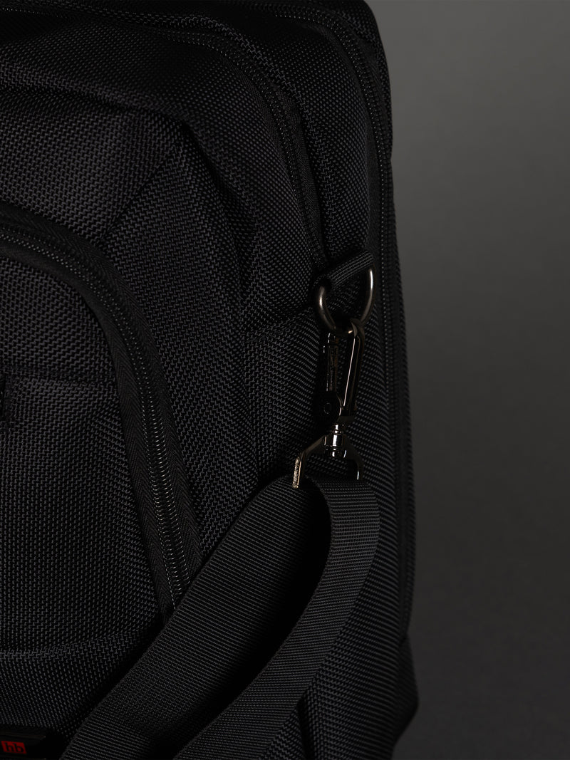 Highbury Black Business Bag – Professional Laptop Briefcase with Organiser Sections & Shoulder Strap