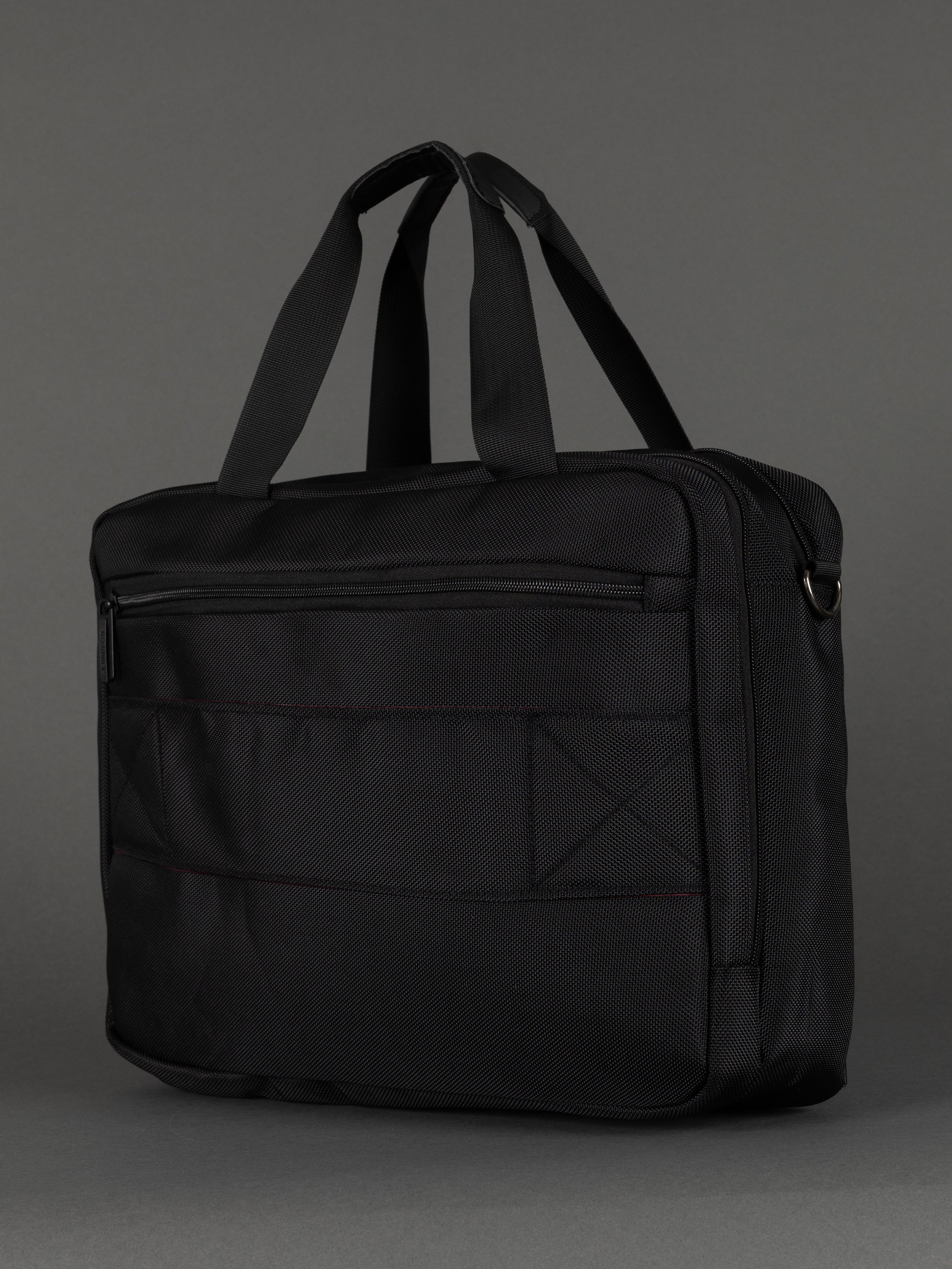 "Christmas gift idea – Highbury black business laptop bag"