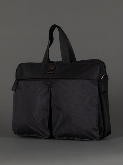 "Highbury compact laptop bag for business, school, and travel"