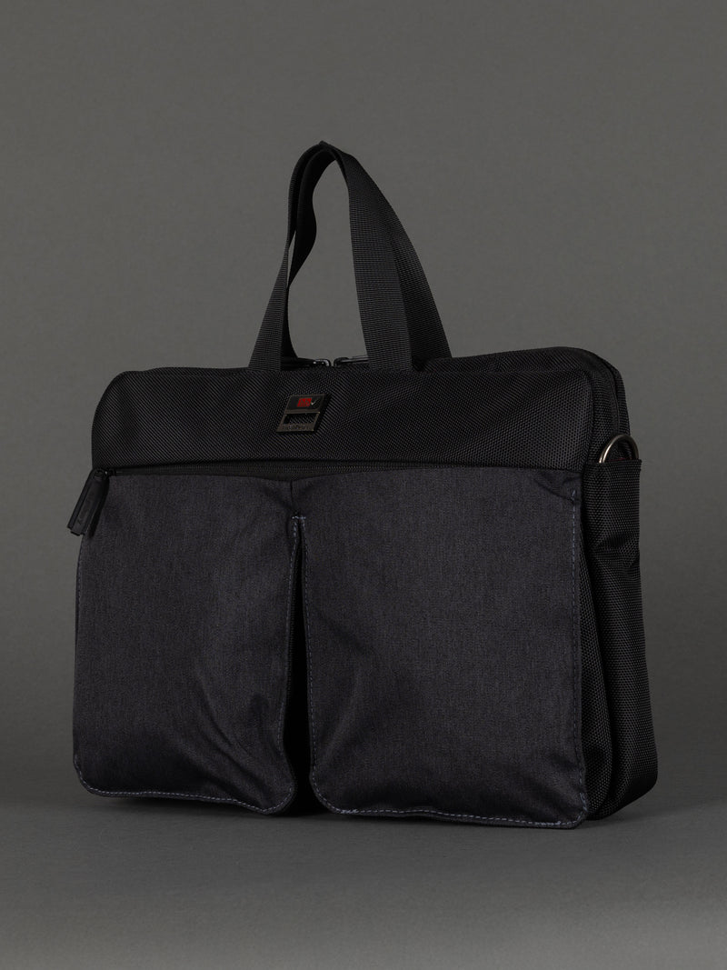 "Highbury compact laptop bag for business, school, and travel"
