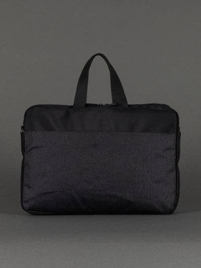 "Minimalist laptop briefcase with organiser sections – 36 x 28 x 6 cm"