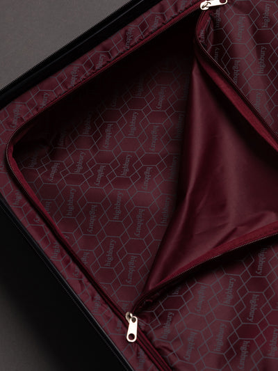 Highbury Burgundy Hardside Luggage Polypropylene Hard-Shell Spinner/Suitcase Set with 8 Wheels - 29 inches, 25 inches, 20 inches