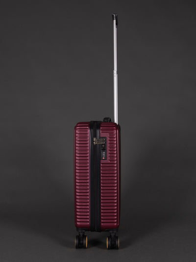 Highbury Burgundy Hardside Luggage Polypropylene Hard-Shell Spinner/Suitcase Set with 8 Wheels - 29 inches, 25 inches, 20 inches