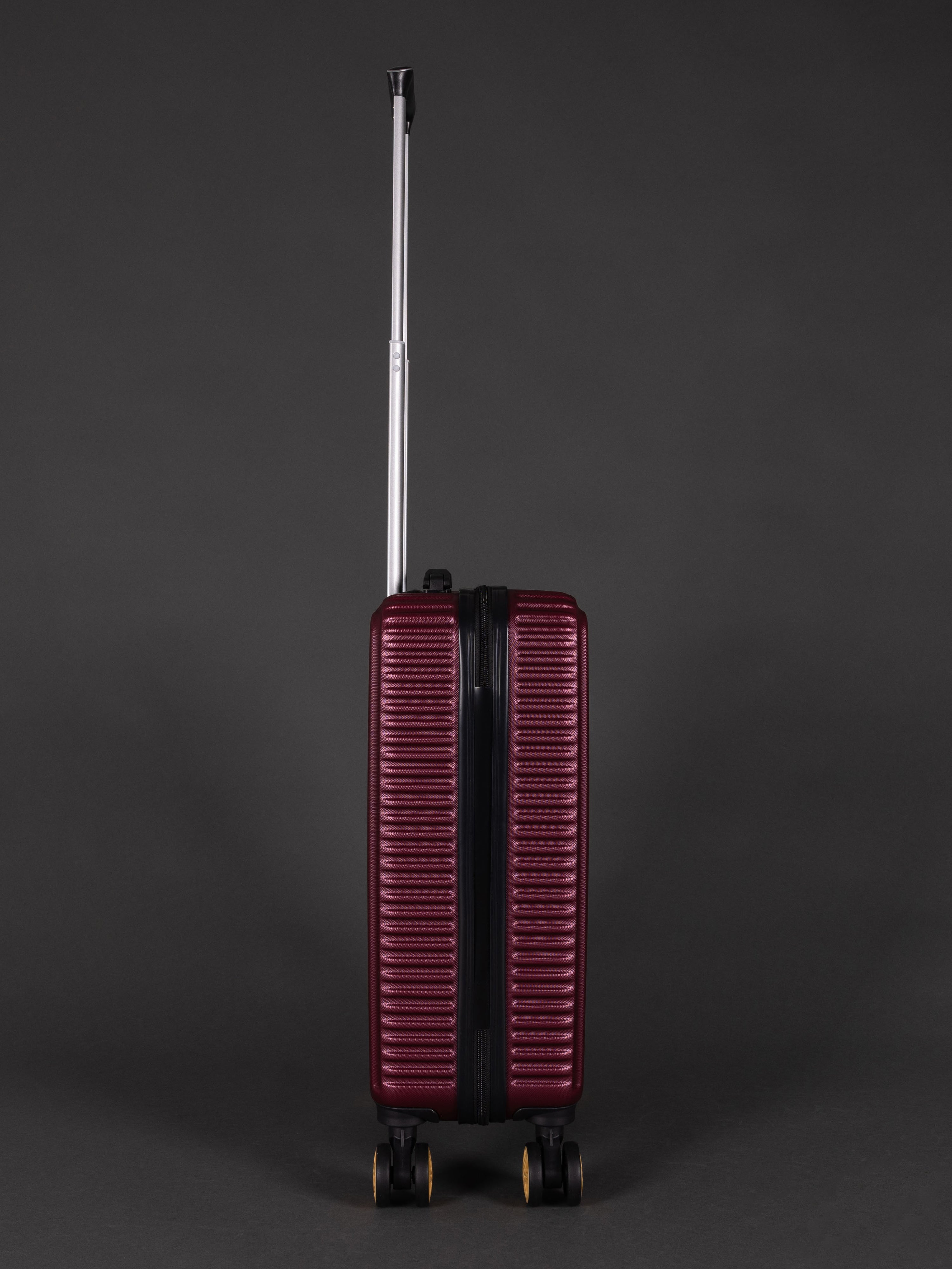 Highbury Burgundy Hardside Luggage Polypropylene Hard-Shell Spinner/Suitcase Set with 8 Wheels - 29 inches, 25 inches, 20 inches