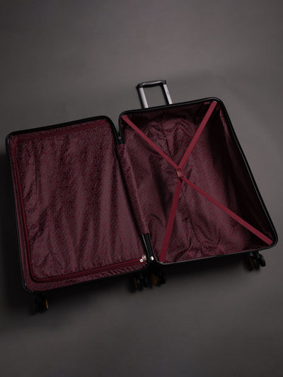 Highbury Burgundy Hardside Luggage Polypropylene Hard-Shell Spinner/Suitcase Set with 8 Wheels - 29 inches, 25 inches, 20 inches