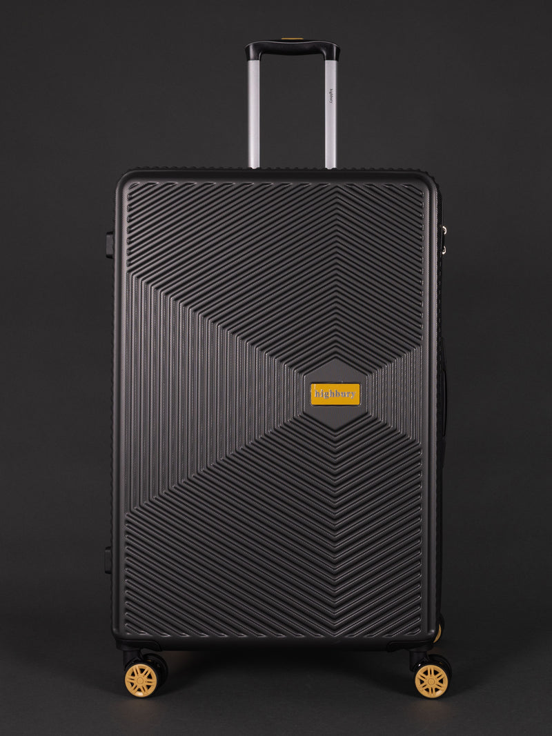 "Highbury hardside polypropylene luggage set – 3 suitcases"