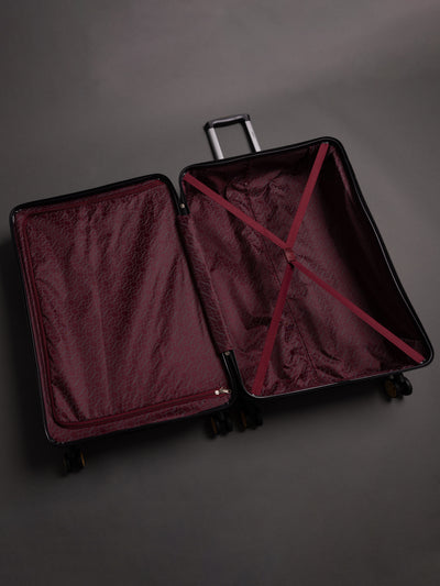 Highbury Sage Green Hardside 4-Piece Luggage Set – Polypropylene Suitcases with 8 Spinner Wheels (14", 16", 25", 29")