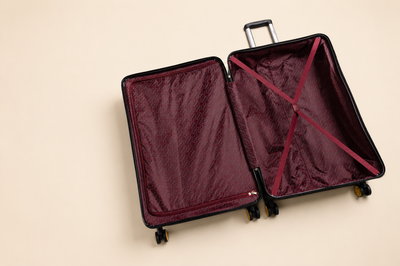 Highbury Sage Green Hardside 4-Piece Luggage Set – Polypropylene Suitcases with 8 Spinner Wheels (14", 16", 25", 29")