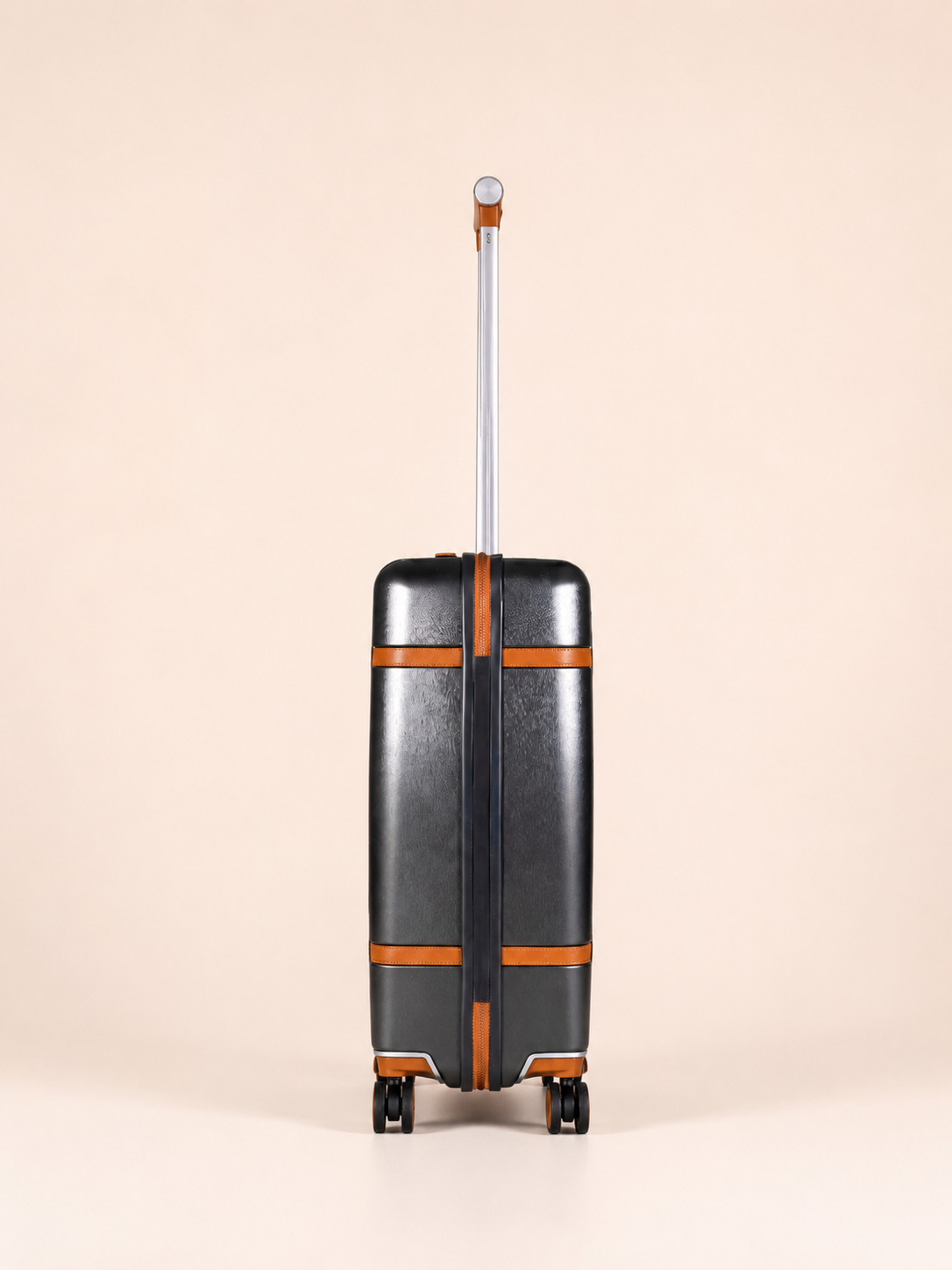 Highbury Elegance Dark Grey TSA Hard-Shell 4-Wheel Spinner Luggage – 10 Year Warranty