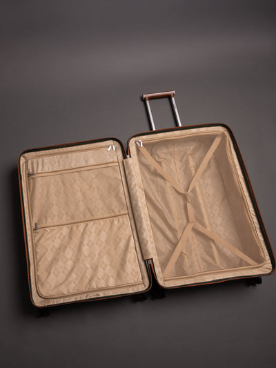 Highbury Elegance Forest Green TSA Hard-Shell 4-Wheel Spinner Luggage – 10 Year Warranty