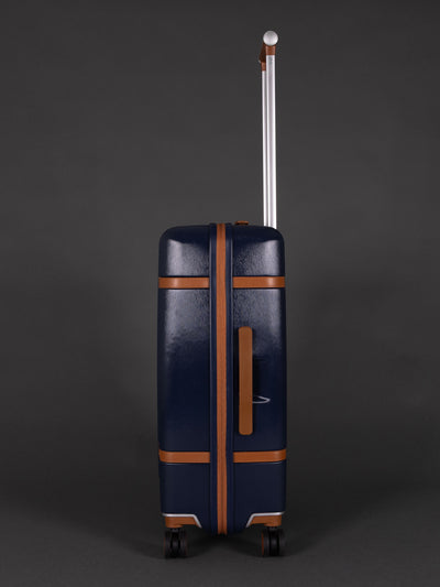 Highbury Elegance Navy TSA Hard-Shell 4-Wheel Spinner Luggage – 10 Year Warranty