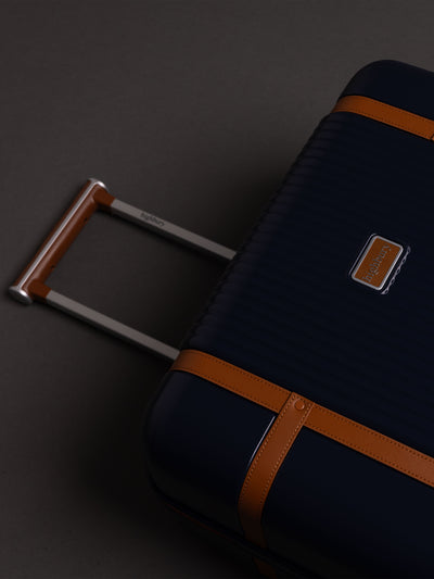 Highbury Elegance Navy TSA Hard-Shell 4-Wheel Spinner Luggage – 10 Year Warranty