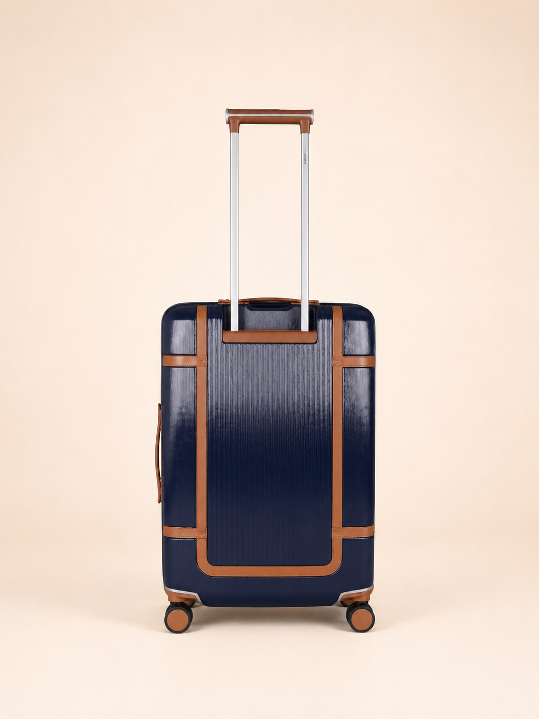 Highbury Elegance Navy TSA Hard-Shell 4-Wheel Spinner Luggage – 10 Year Warranty