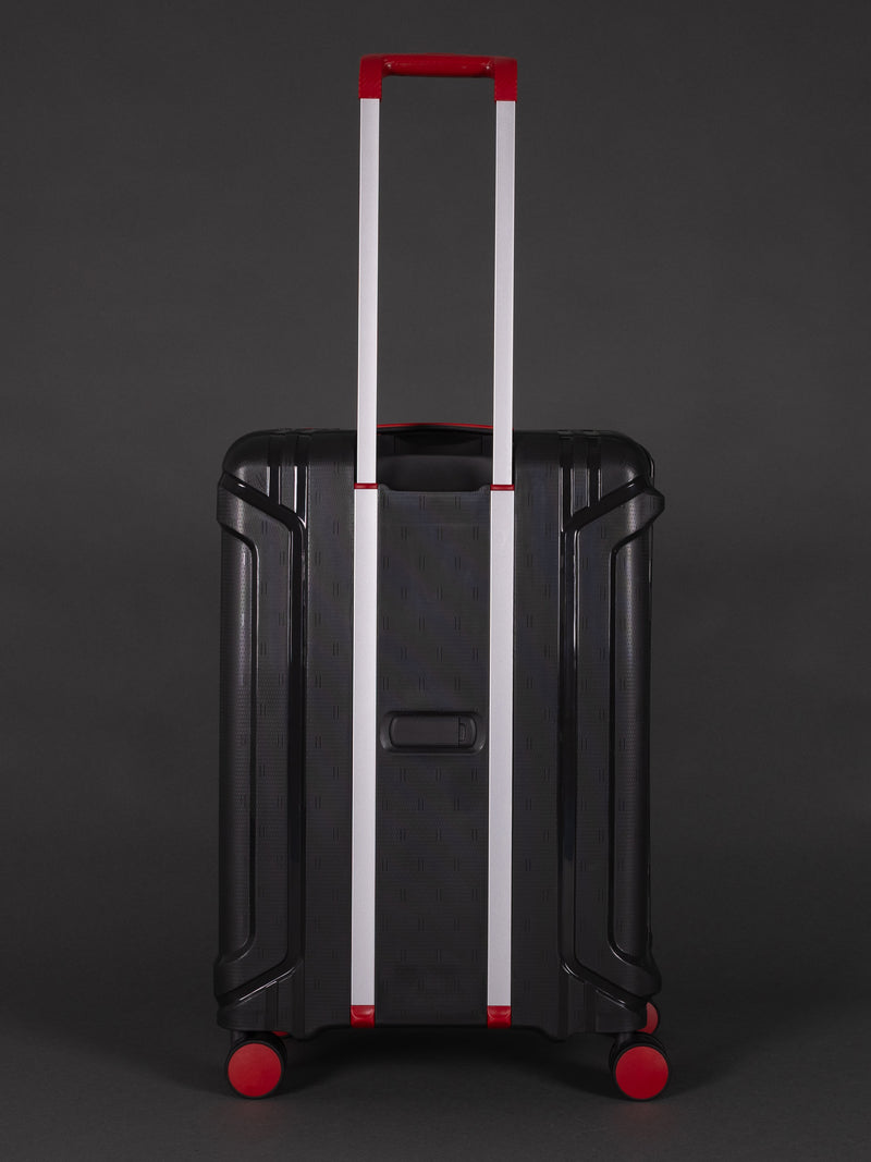 Highbury Guard Dark Grey Hard Shell Luggage – TSA Lock Suitcase with 8 Spinner Wheels (3 Piece Set or Individual Sizes, 10-Year Warranty)