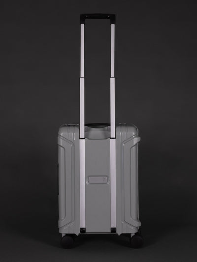 Highbury Guard Silver Hard Shell Luggage – TSA Lock Suitcase with 8 Spinner Wheels (3 Piece Set or Individual Sizes, 10-Year Warranty)