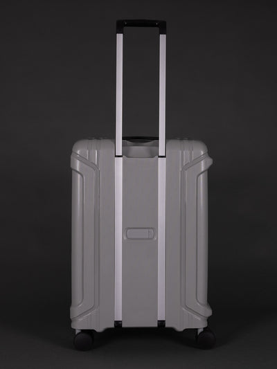 Highbury Guard Silver Hard Shell Luggage – TSA Lock Suitcase with 8 Spinner Wheels (3 Piece Set or Individual Sizes, 10-Year Warranty)