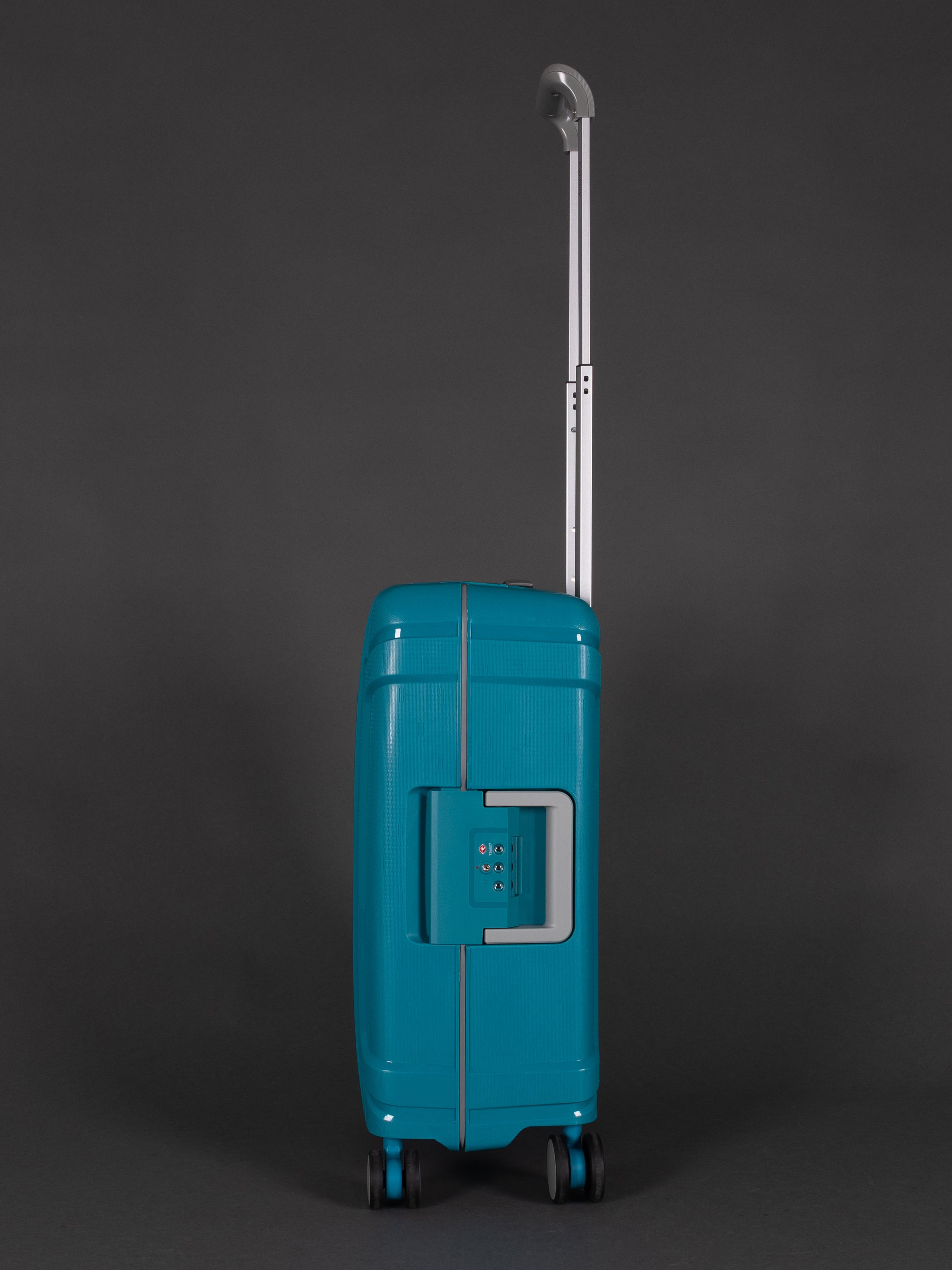 Highbury Guard Teal Hard Shell Luggage – TSA Lock Suitcase with 8 Spinner Wheels (3 Piece Set or Individual Sizes, 10-Year Warranty)