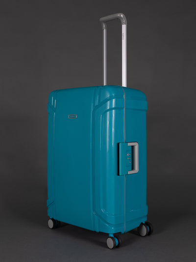 Highbury Guard Teal Hard Shell Luggage – TSA Lock Suitcase with 8 Spinner Wheels (3 Piece Set or Individual Sizes, 10-Year Warranty)