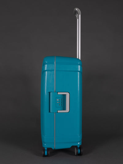 Highbury Guard Teal Hard Shell Luggage – TSA Lock Suitcase with 8 Spinner Wheels (3 Piece Set or Individual Sizes, 10-Year Warranty)