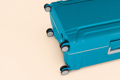 Highbury Guard Teal Hard Shell Luggage – TSA Lock Suitcase with 8 Spinner Wheels (3 Piece Set or Individual Sizes, 10-Year Warranty)